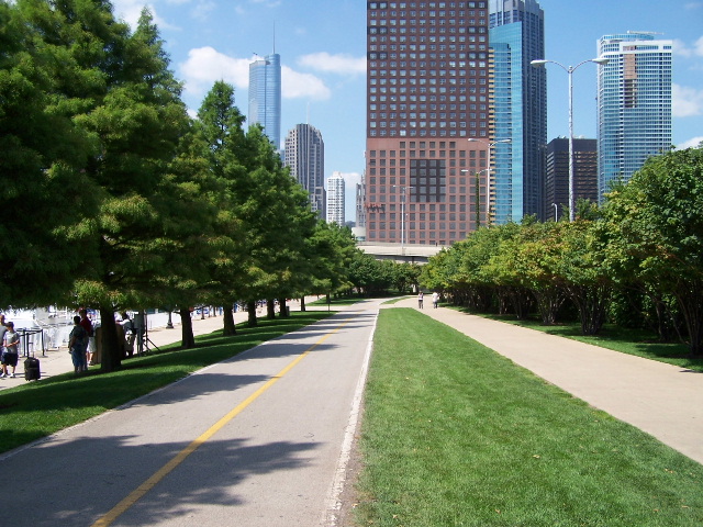 Chicago Lakefront Path Photos Navy Pier And Over The Chicago River